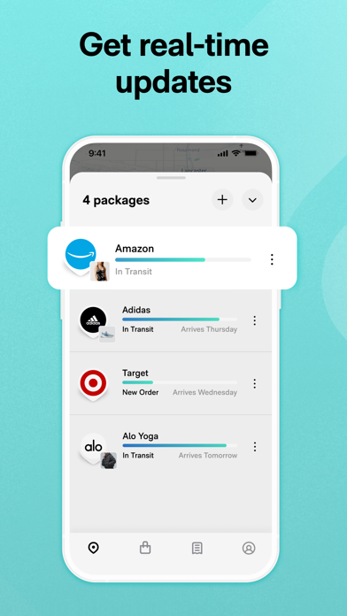 Route: Package Tracker screenshot 2