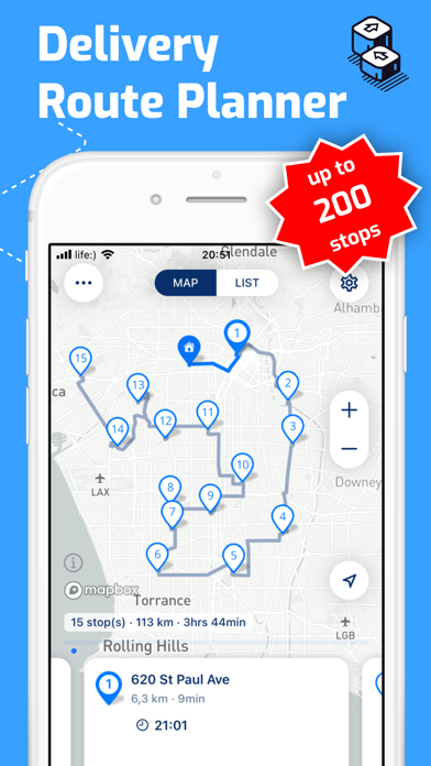 Route Planner, Delivery, MyWay screenshot 4