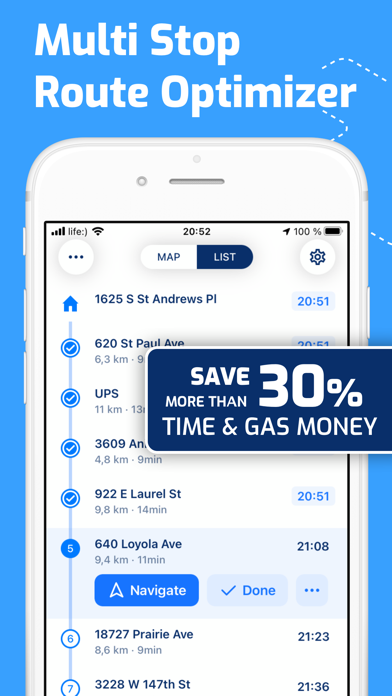 Route Planner, Delivery, MyWay screenshot 3