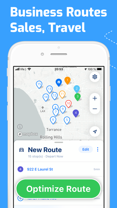 Route Planner, Delivery, MyWay screenshot 2