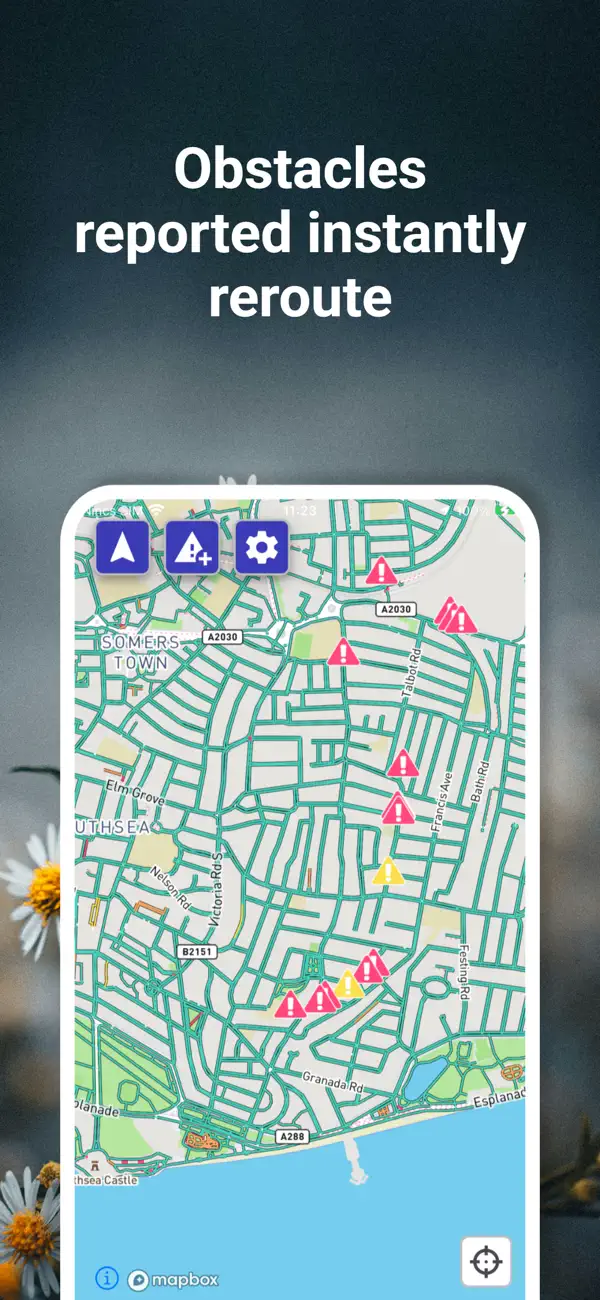 Route4U wheelchair navigation screenshot 3