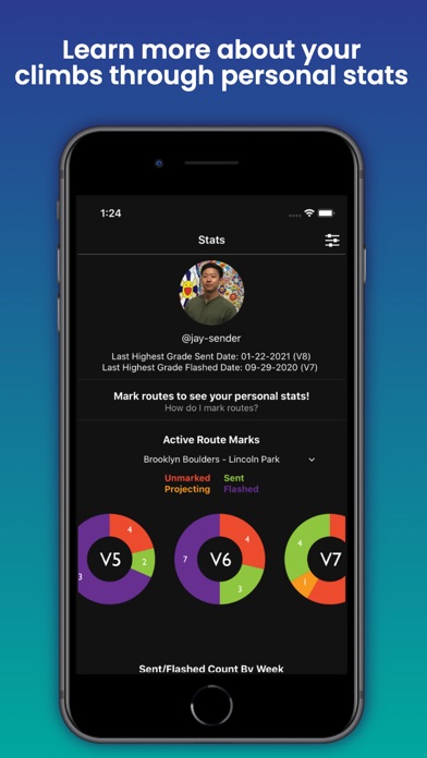 RouteIt Indoor Bouldering screenshot 1