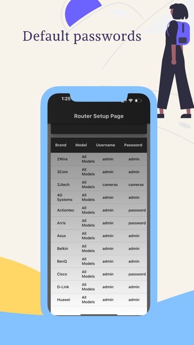 Router Setup Page screenshot 1