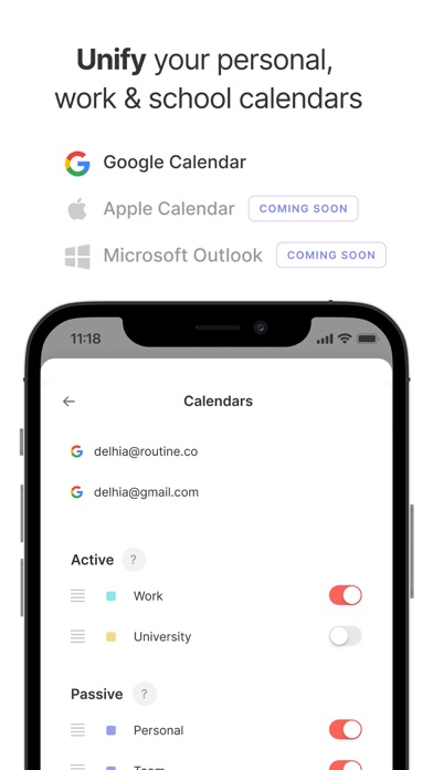 Routine: Calendars & Tasks screenshot 7