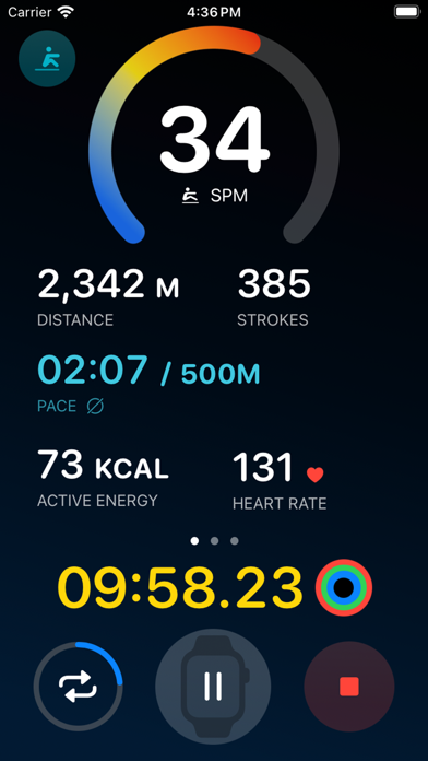 Rowing Workout screenshot 8