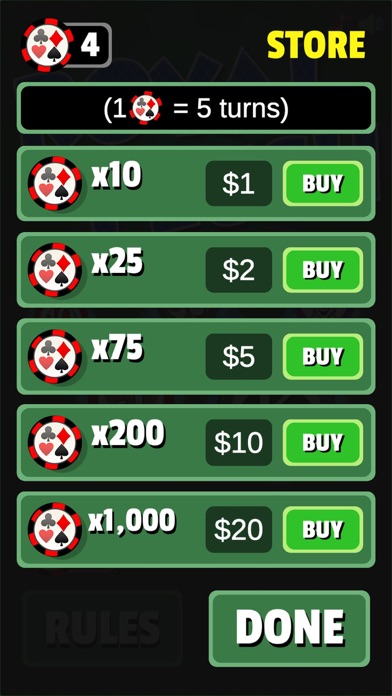 Royal Flush Game screenshot 1