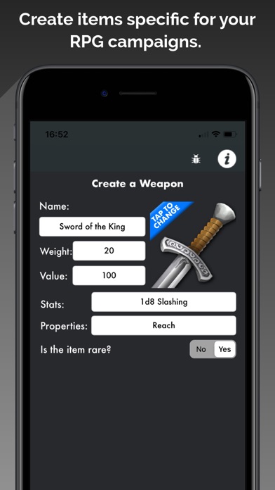 RPG Loot Master screenshot 1