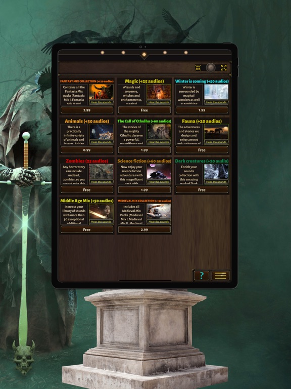 RPG Master Sounds Mixer screenshot 2