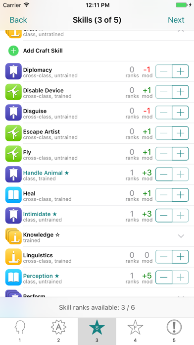 RPG Scribe Pathfinder & 3.5 screenshot 1