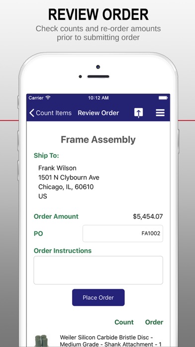RSHughes Inventory Management screenshot 2