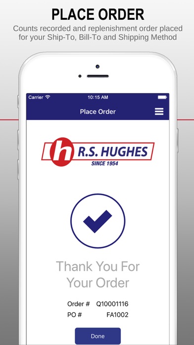 RSHughes Inventory Management screenshot 1