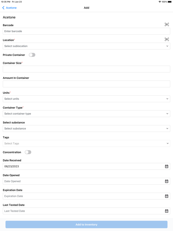 RSS Chemicals screenshot 3