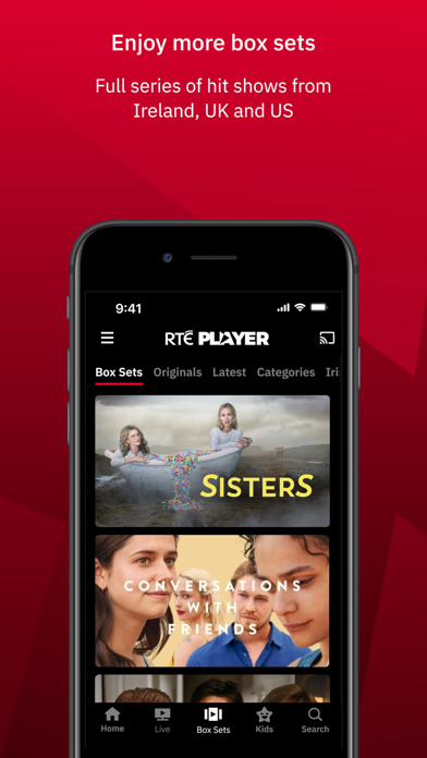 RTÉ Player screenshot 2