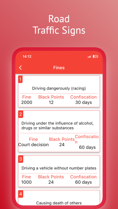 RTA Theory Test screenshot 1