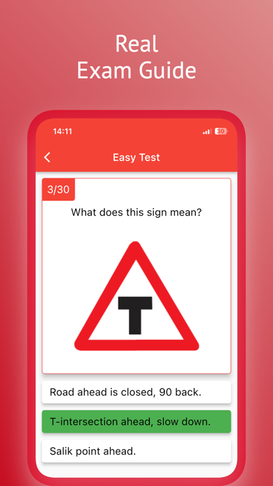 RTA Theory Test screenshot 2