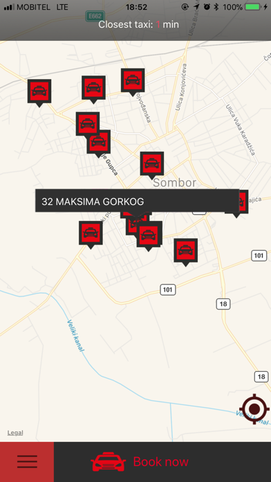 RTaxi Sombor screenshot 2