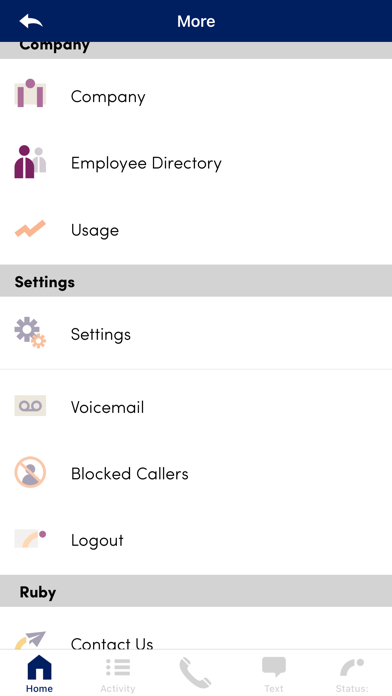 Ruby 2.0 Virtual Receptionists screenshot 3