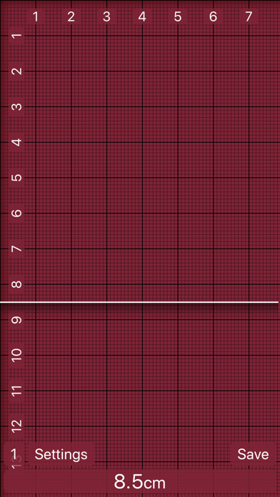 Ruler 2.0 - inch, mm, cm screenshot 4