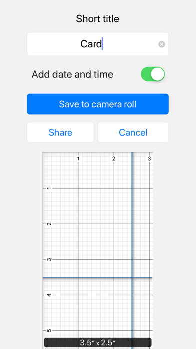 Ruler 2.0 - inch, mm, cm screenshot 2