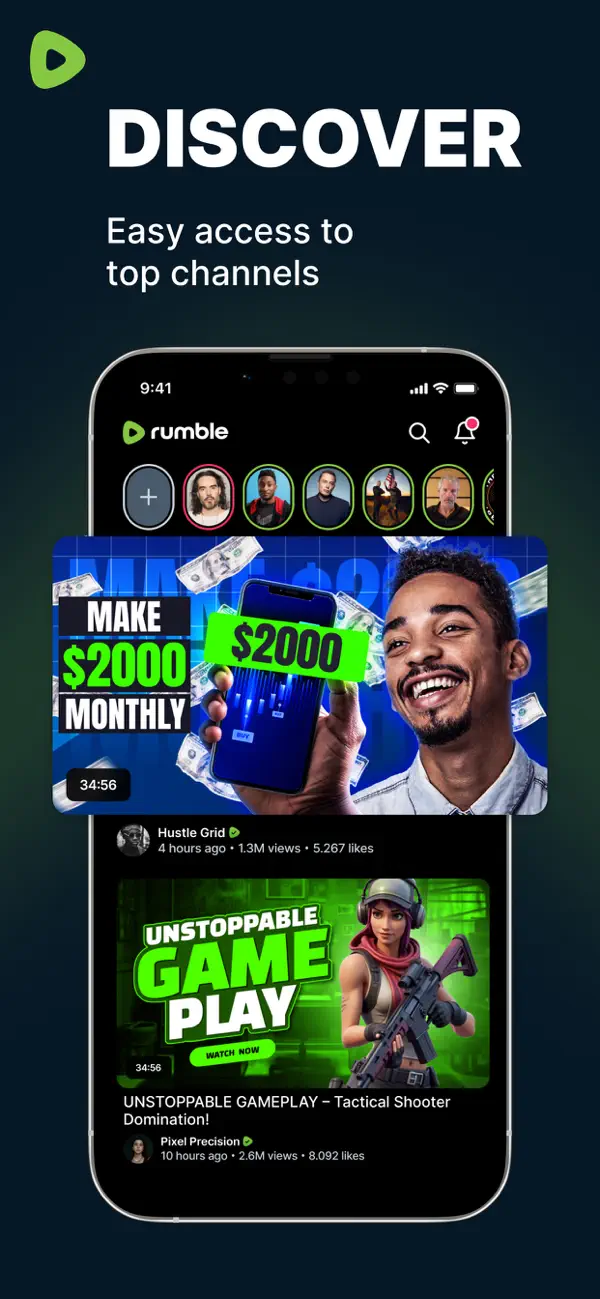 Rumble: Livestreams & Videos screenshot 2