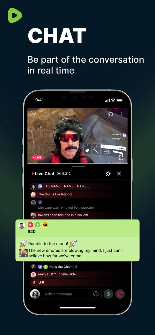 Rumble: Livestreams & Videos screenshot 1