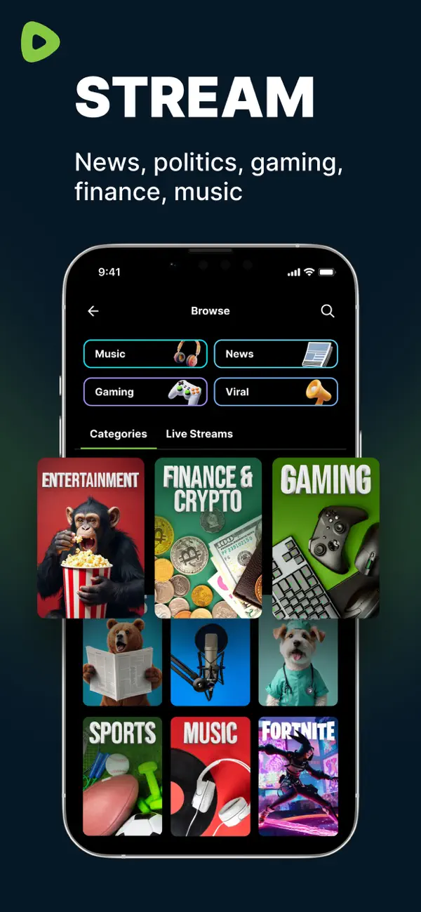 Rumble: Livestreams & Videos screenshot 3