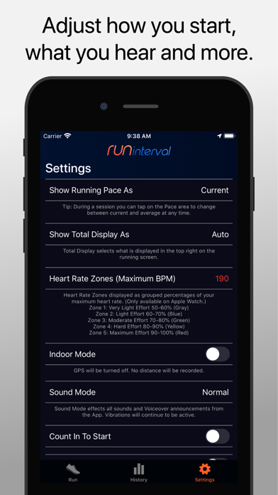 RUN interval - Running Timer screenshot 1