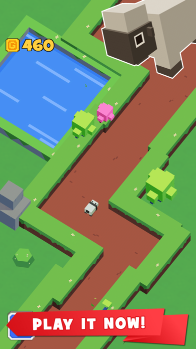 Run Road: Racing Block Star 3D screenshot 1