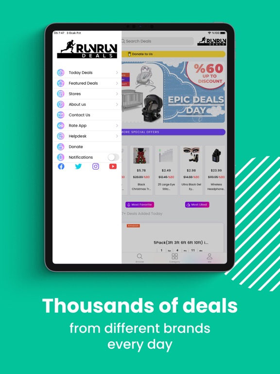 Run Run Deals – Coupons & Deal screenshot 1