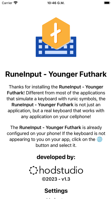 RuneInput - Younger Futhark screenshot 2