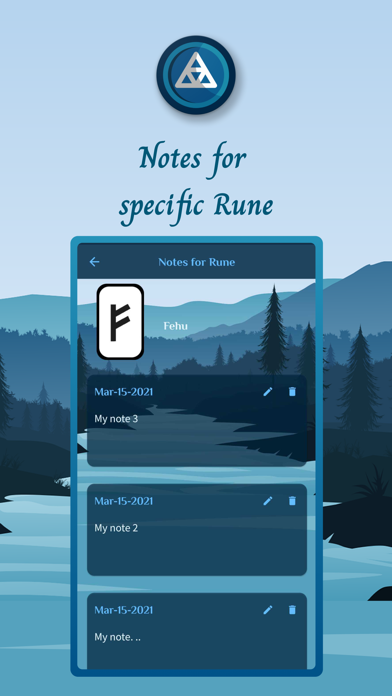 Runes Daily Reading screenshot 1