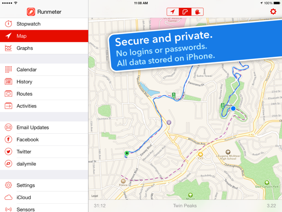 Runmeter Running & Walking GPS screenshot 2