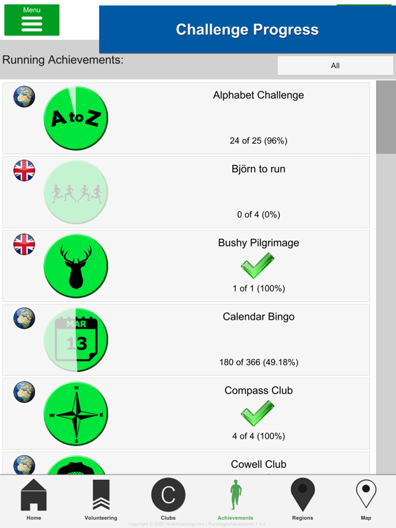 Running Achievements (Smadges) screenshot 3