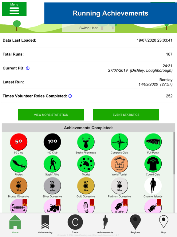 Running Achievements (Smadges) screenshot 10