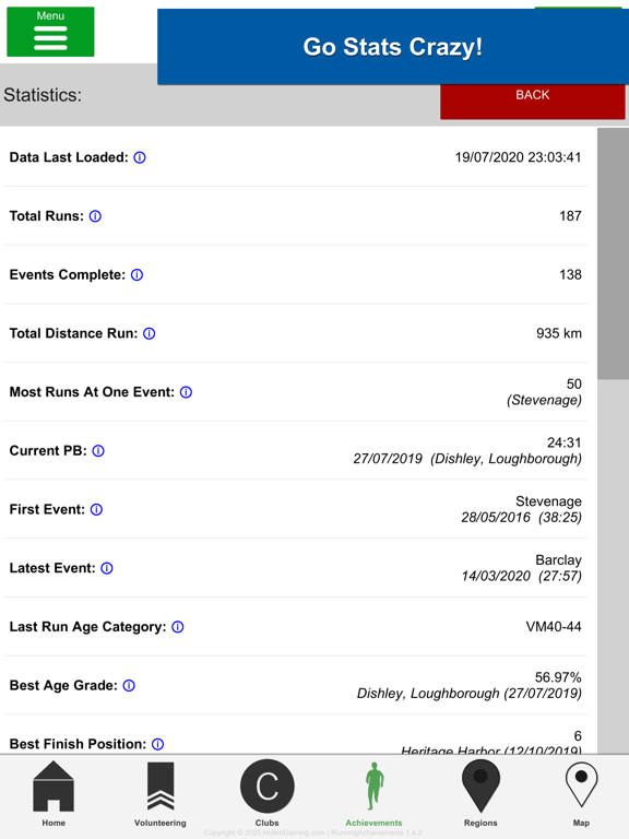 Running Achievements (Smadges) screenshot 9