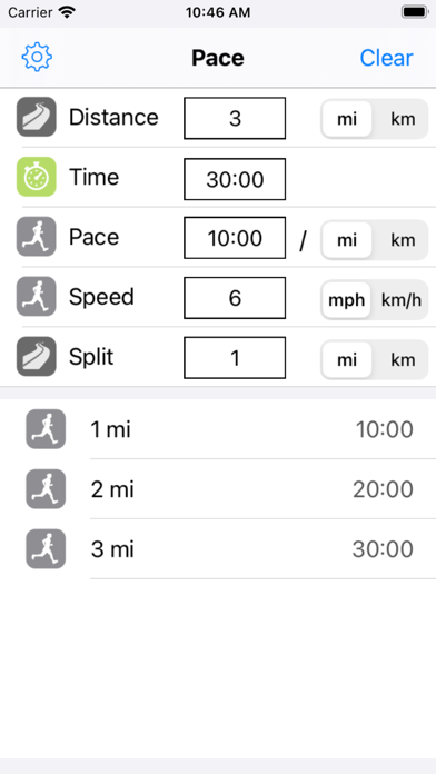 Running Pace screenshot 3