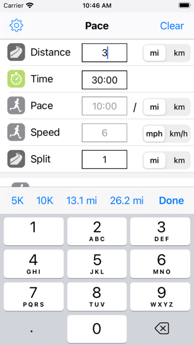 Running Pace screenshot 2