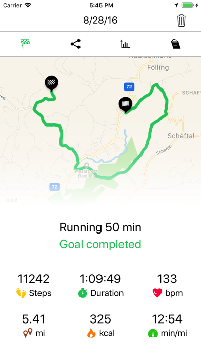 Running Walking Tracker Goals screenshot 9