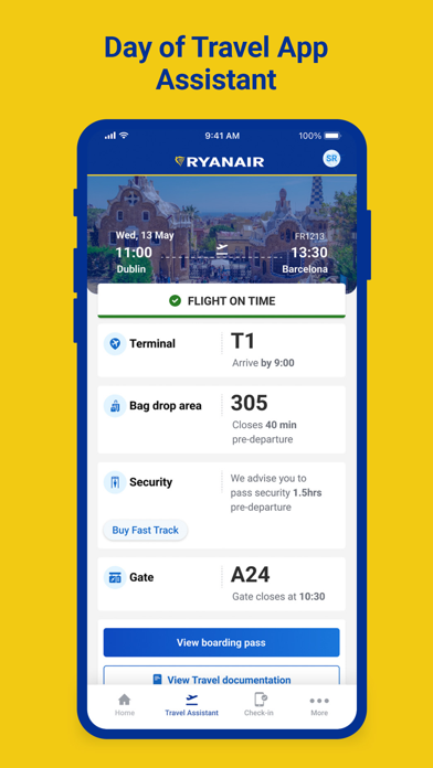 Ryanair screenshot 1