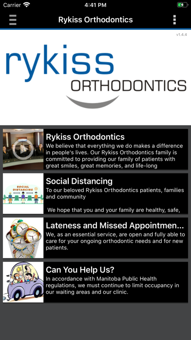 Rykiss Orthodontics screenshot 4