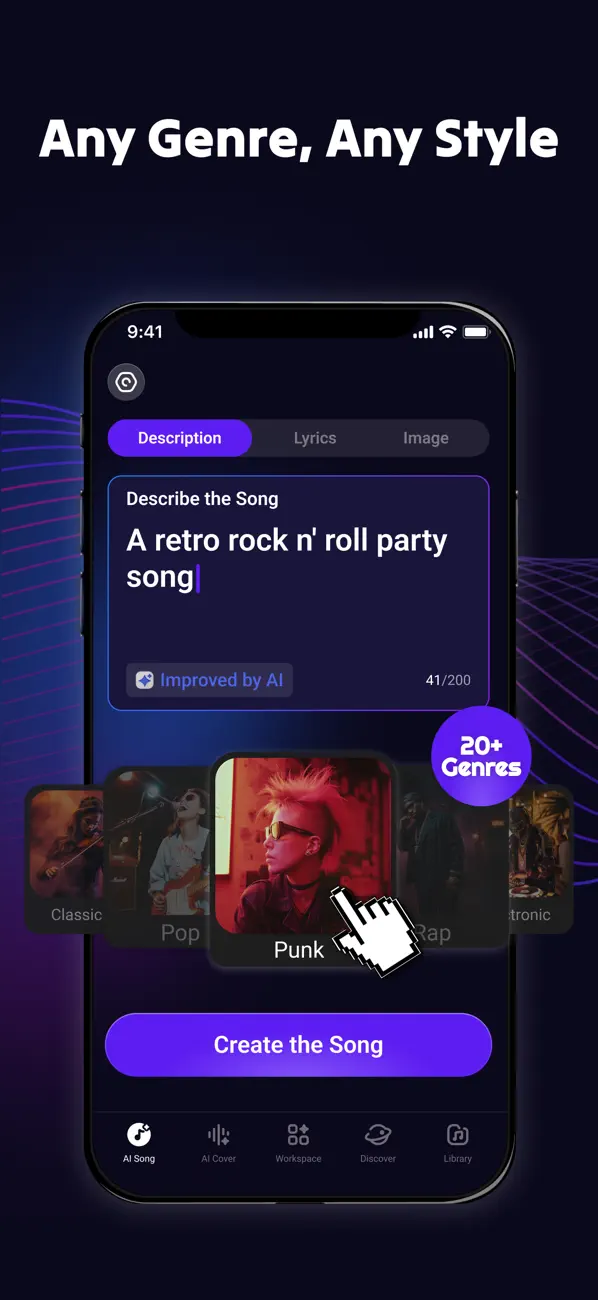 Rythmix - AI Music Generator screenshot 2
