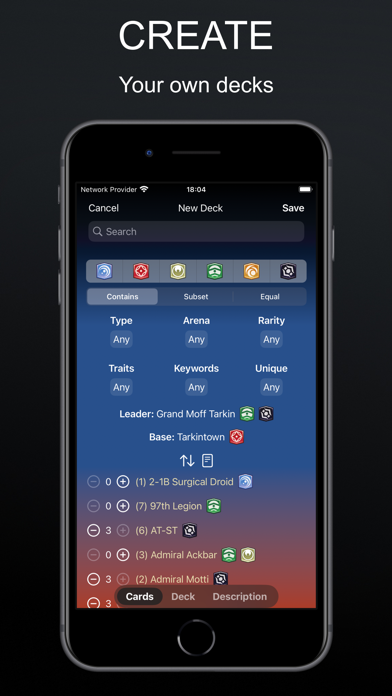 S.W.U. DeckbuildeR screenshot 6