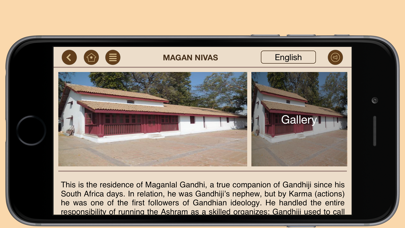 Sabarmati Ashram Digital Guide screenshot 1