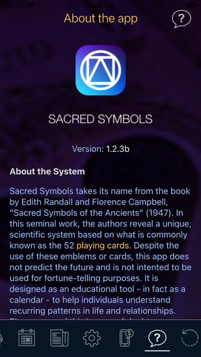 Sacred Symbols Life Patterns screenshot 1