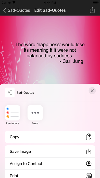 Sad-Quotes screenshot 1