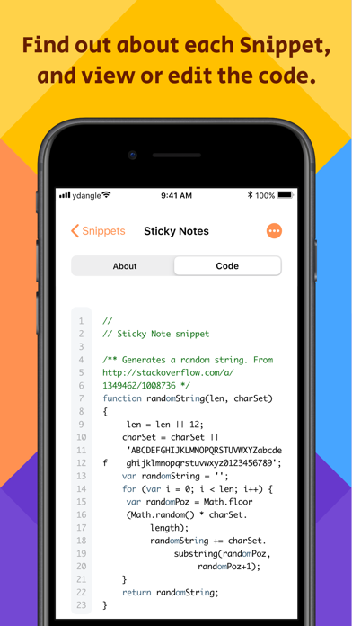 Safari Snippets screenshot 4