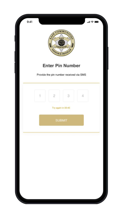 Safe Communities Vendor ID® screenshot 2