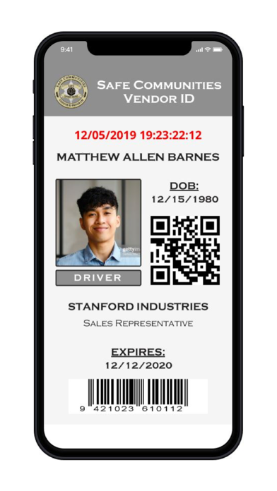 Safe Communities Vendor ID® screenshot 4