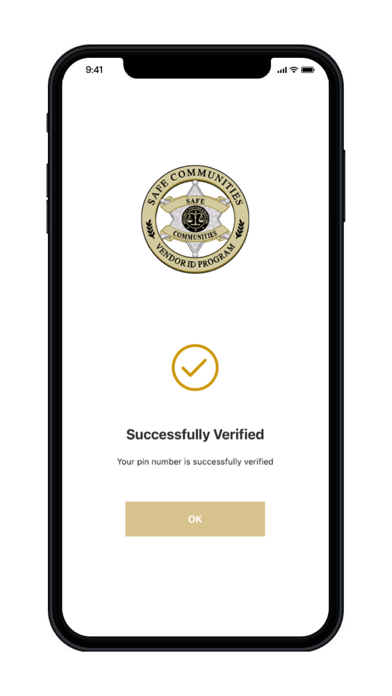 Safe Communities Vendor ID® screenshot 1