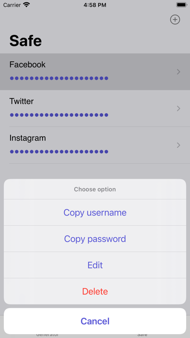 Safe Password Generator screenshot 2
